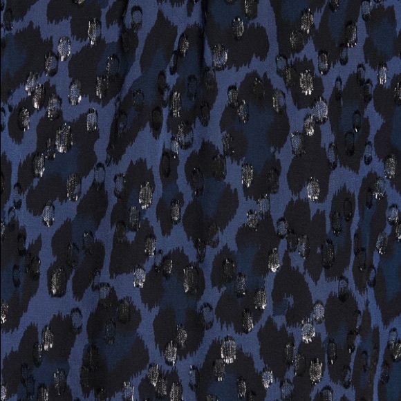 Kate Space metallic leopard silk top - Picture 5 of 6